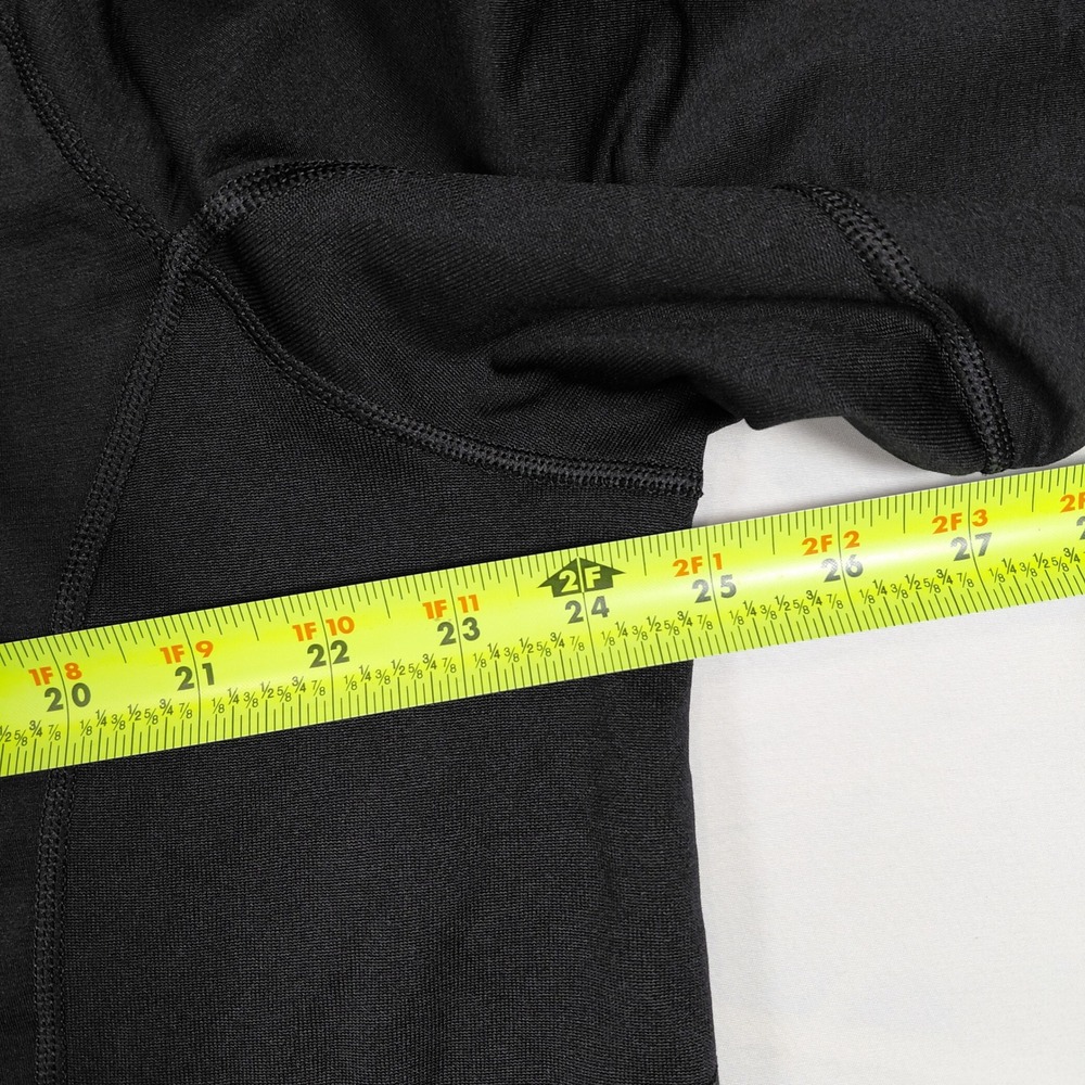 Nike Pro Hyperwarm Mens XXL Black 1/4 Zip Fitted Training Top Mock Neck Pullover - Picture 13 of 15